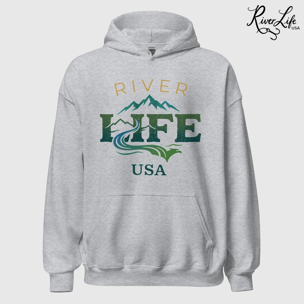 Spectrum | Unisex Pullover Hoodie-Sport Grey-River Life USA