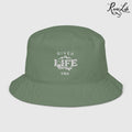 Spectrum (white embroidery) | Premium Organic Bucket Hat-Dill-River Life USA