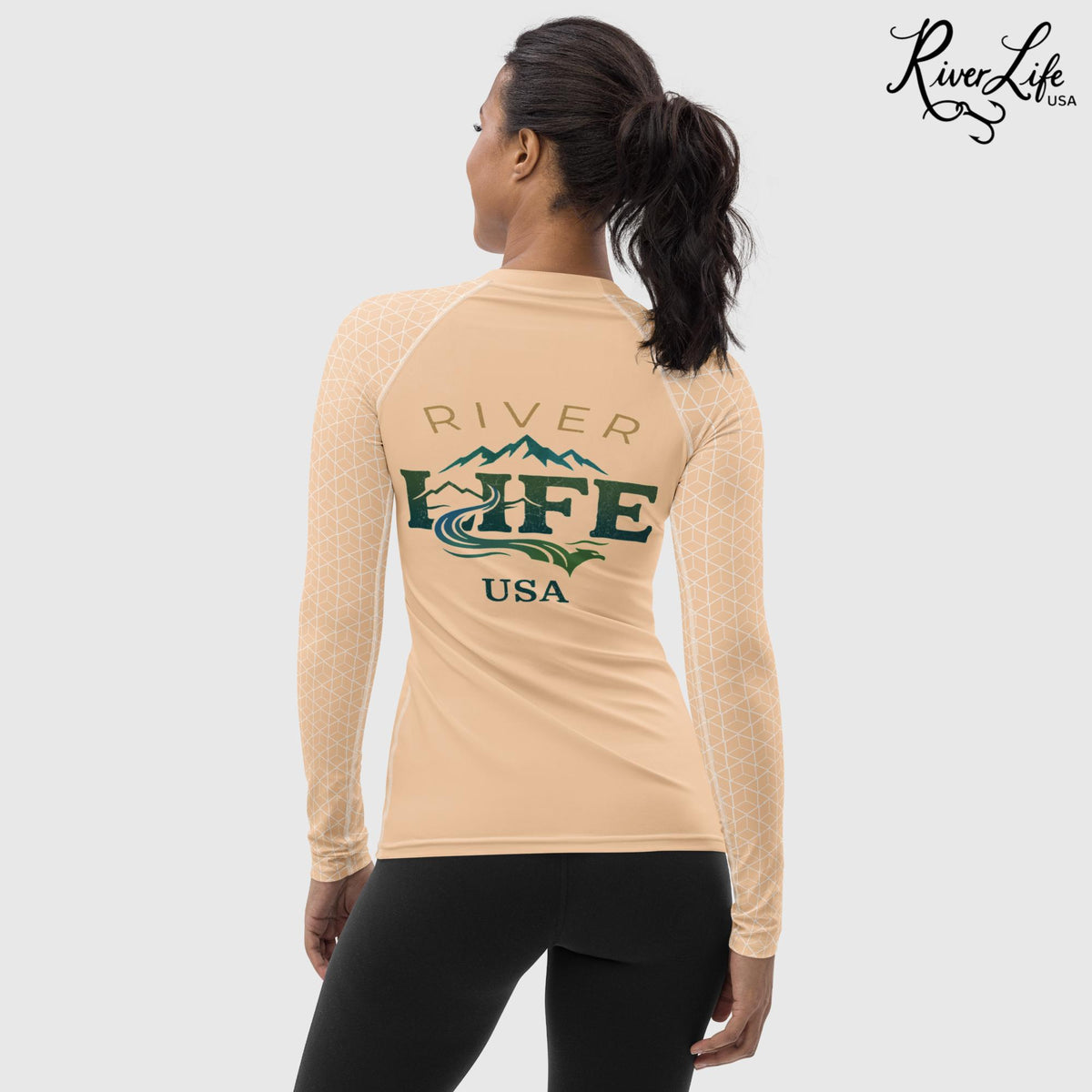 Spectrum | Women's Rash Guard-XS-River Life USA