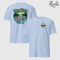 Toon Town | Short-Sleeve Unisex T-Shirt-Light Blue-River Life USA