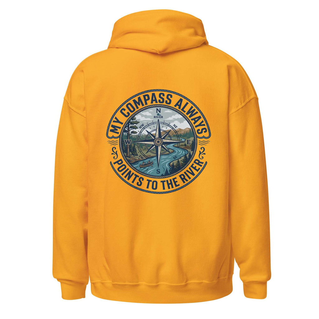 My Compass | Unisex Hoodie | Soft Outdoor River Pullover