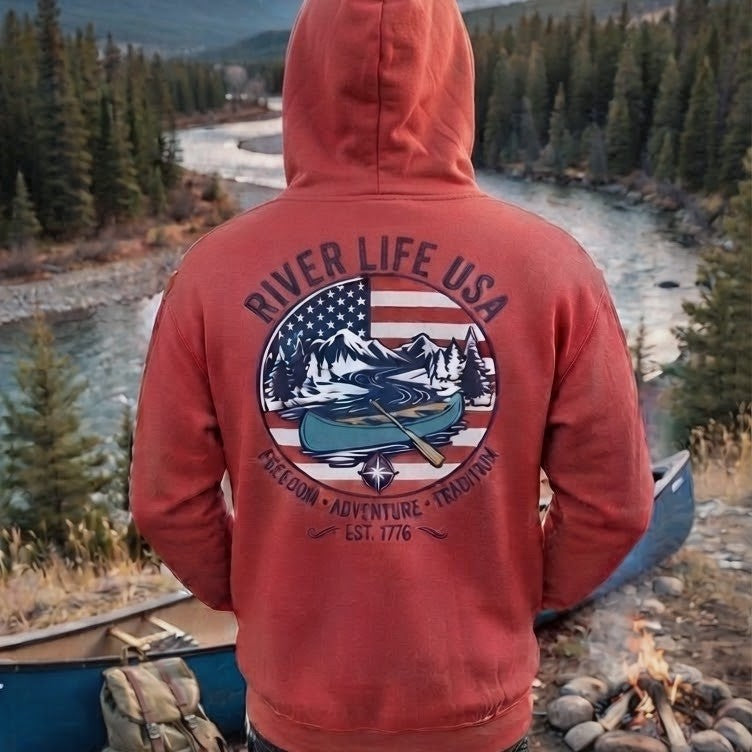 Freedom Adventure Tradition | Unisex Zip Hoodie