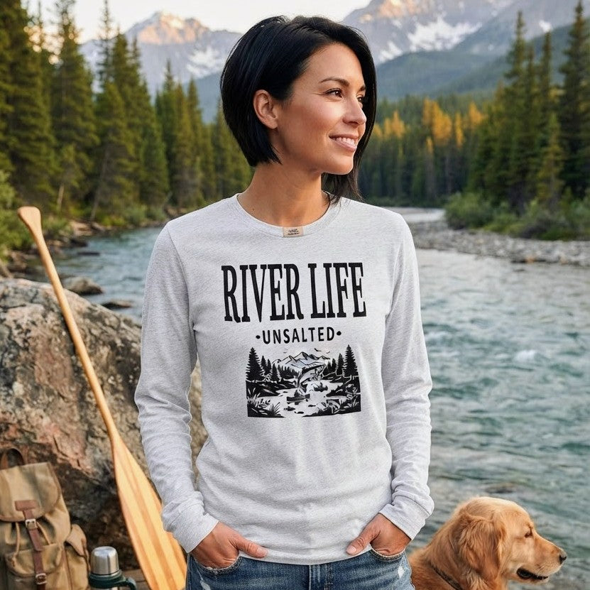 River Life - Unsalted | Long-Sleeve Unisex T-Shirt