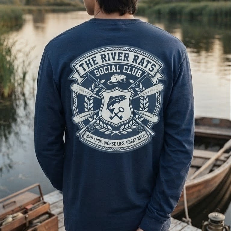 River Rats Social Club | Long-Sleeve Unisex T-Shirt