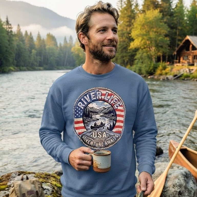 Adventure Awaits | Unisex Crew Neck Sweatshirt