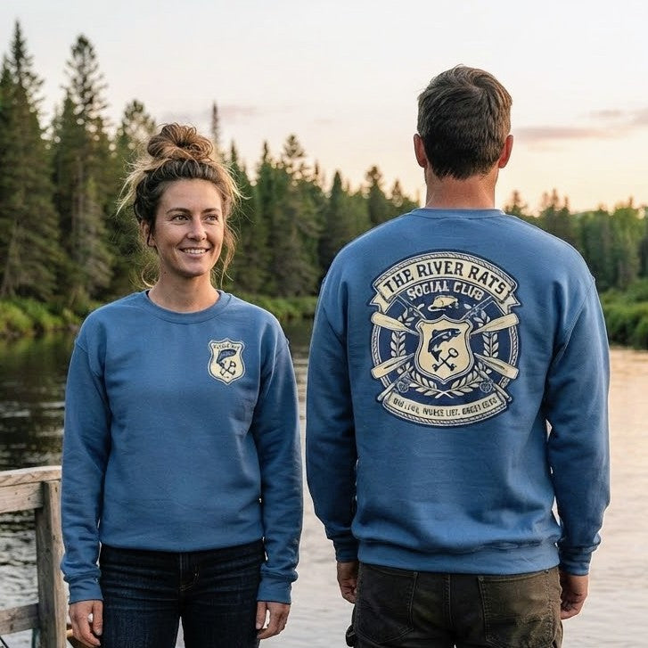 River Rats Social Club | Unisex Crew Neck Sweatshirt