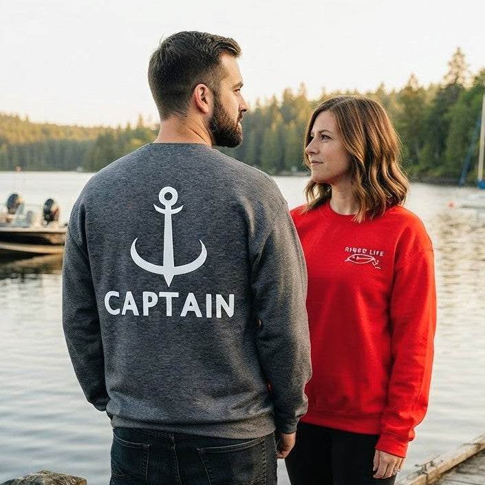 The Captain - Unisex Crew Neck Sweatshirt