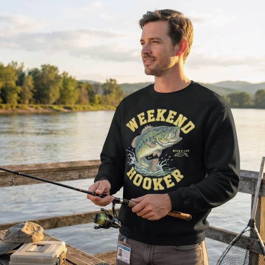 Weekend Hooker | Men's Crew Neck Sweatshirt