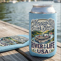 Wanna Do Boat Stuff? | Can Koozie (Market)-River Life USA