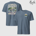 Wanna Do Boat Stuff? | Short-Sleeve Unisex T-Shirt-Heather Indigo-River Life USA