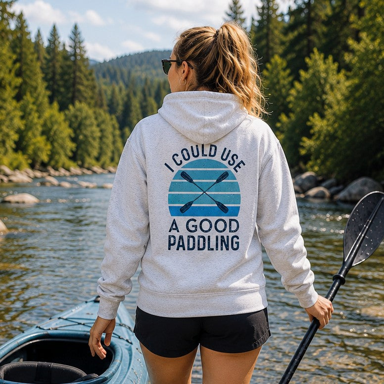 I Could Use a Good Paddling | Women's Zip Hoodie