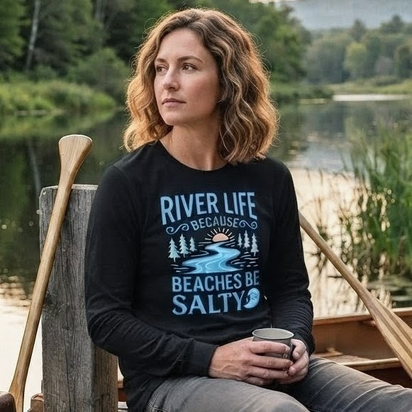 Beaches Be Salty | Long-Sleeve Women's T-Shirt