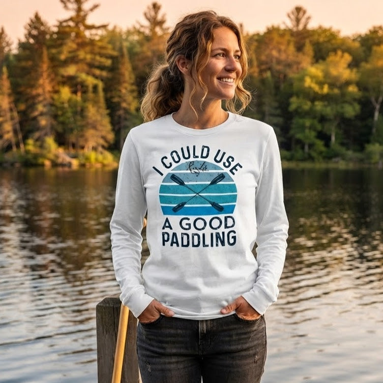 I Could Use a Good Paddling | Long-Sleeve Women's T-Shirt