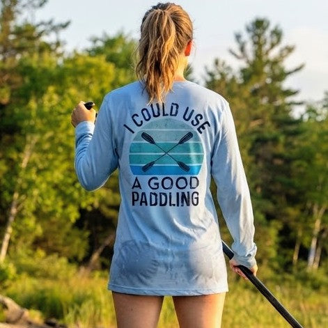 I Could Use a Good Paddling | Long-Sleeve Women's T-Shirt