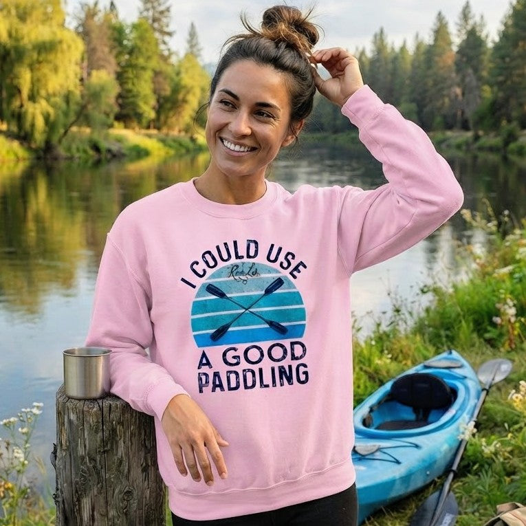 I Could Use a Good Paddling | Women's Crew Neck Sweatshirt